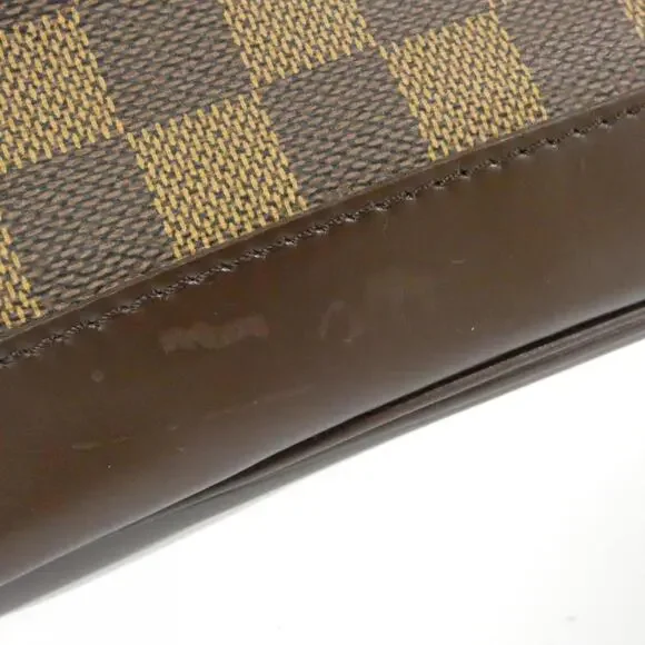 LOUIS VUITTON Authentic Brown Damier Backpack - Picture 4 of 9